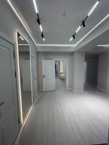 Квартиры: 3 комнаты, 93 м², Асанбай мкр Элитка, 6 этаж, Евроремонт — 3