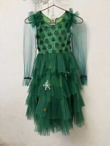 прокат карнавальных костюмов для детей: Балдар көйнөгү, түсү - Жашыл