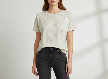 t shirty fabric: Mohito, Футболка жіноча, розмір L