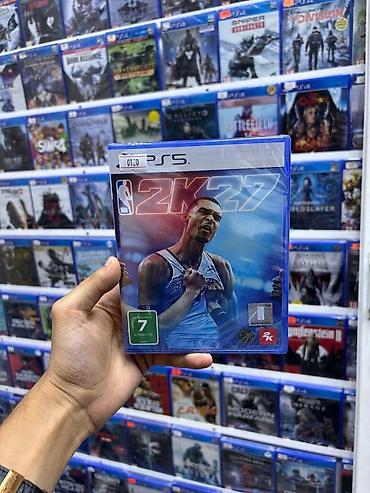 Видеоигры и приставки: PS5 üçün NBA 2K27 oyun diski ✅Taksit kartları (birkart, tamkart) ilə — 1