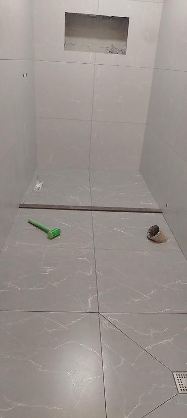 metal asma tavan: Xidmət: Kafel-metlax və duş zonası plitələmə işi Təsvir: - Hamam və — 9