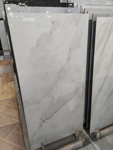 metbex ucun kafel metlax: Böyük ölçülü mərmər effektli keramika plitə - Material: cilalanmış