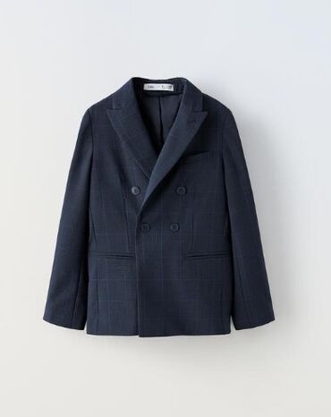 голубая: Zara оригинал. Классические детские пиджаки и брюки синего и серого
