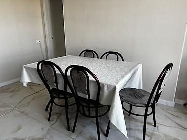 dinner table: Обеденная группа: прямоугольный стол + 4 стула - Комплектация: стол и — 3