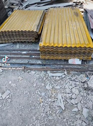 Материалы для кровли крыш: Dalğalı kompozit dam örtüyü panelləri - Material: dalğalı — 1
