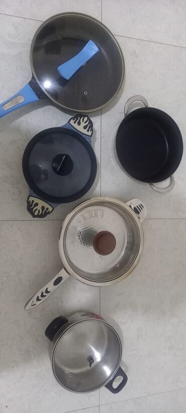 Наборы посуды: Новая посуда, тарелки, сахарница, масленка, чайный сервис, чайник — 21