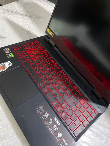 Ноутбуки: Ноутбук, Acer, 16 ГБ ОЗУ, AMD Ryzen 5, 15.6 ", Б/у, Игровой, память SSD
