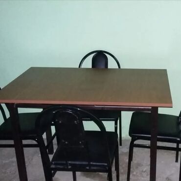 Sifarişlə masa və oturacaq dəstləri: Kvadrat masa, Mətbəx üçün, Qonaq otağı üçün, Dəhliz üçün, 4 nəfər, Açılmayan, İran, 3 il zəmanət — 24