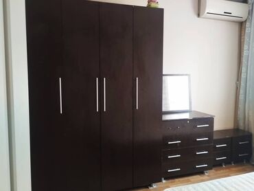 спальный кровать фото: Уктоочу бөлмө гарнитуру, Эки кишилик керебет, Жыгач, түсү - Күрөң