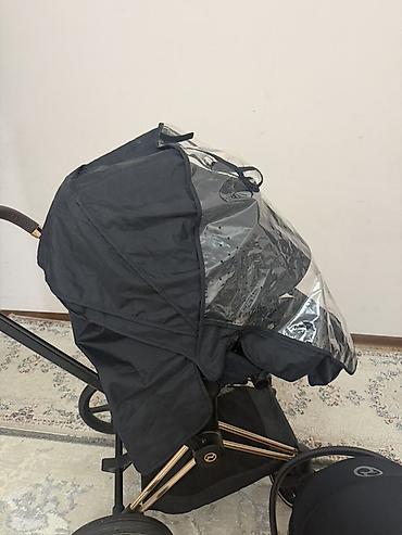 foo foo: Коляска, Cybex, цвет - Черный, Б/у, Бесплатная доставка — 3