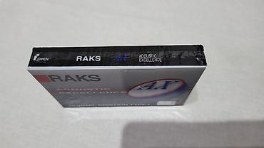 Другая аудиотехника: Аудиокассета RAKS AX Acoustic Excellence 90, только 1 кассета больше — 5