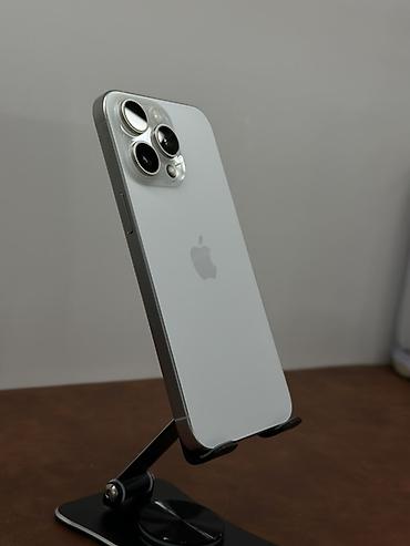 15 pro max 1tb: IPhone 15 Pro Max, Б/у, 1 ТБ, White Titanium, В рассрочку, 85 % — 2