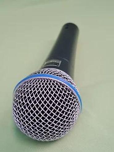 tn tene: KAO SHURE BETA 58A | Slanje po dogovoru ili lično preuzimanje - Novi — 7