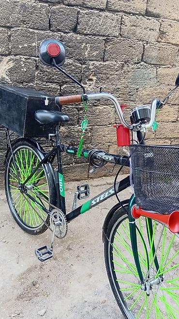 Velosipedlər: Şəhər velosipedi – STELS PILOT 380 Sumqayıt Xüsusiyyətlər: - 26" — 8