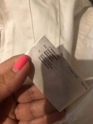 Ətəklər: Ağ rəngli qadın ətəyi İtalyan roccobarocco firmasinin Balıq kimi — 8