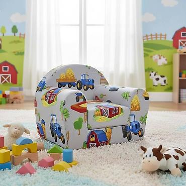 Foteljice: 🌈BAMBI foteljica 🪑Dimenzije:55×45 cm ✨ Sedeći deo: 30×30 cm 🛏️ — 11