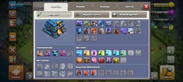 İT, komputerlər, əlaqə: Clash of Clans hesabı – Asıl Kənd və İnşaatçı Bazasına malik aktiv — 4