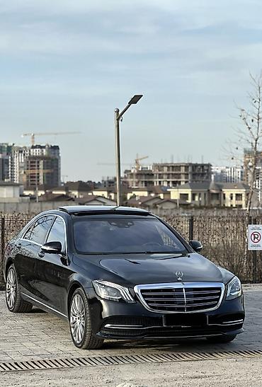 Mercedes-Benz: Mercedes-Benz S-Class: 2018 г., 4 л, Автомат, Бензин, Седан — 1