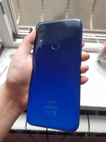 Xiaomi: Xiaomi Redmi 7, 32 GB, rəng - Göy, 
 Barmaq izi, İki sim kartlı