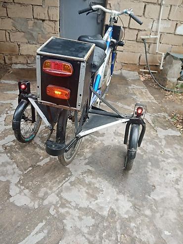 3 tekerli velosiped: Üç təkərli elektrik köməkçi sistemli velosiped Xüsusiyyətlər: - Arxa — 1