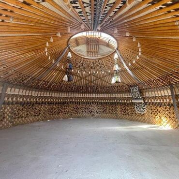 Продажа юрт: Продажа юрты, Каркас Деревянный, 85 баш, Диаметр: 6 метров — 11