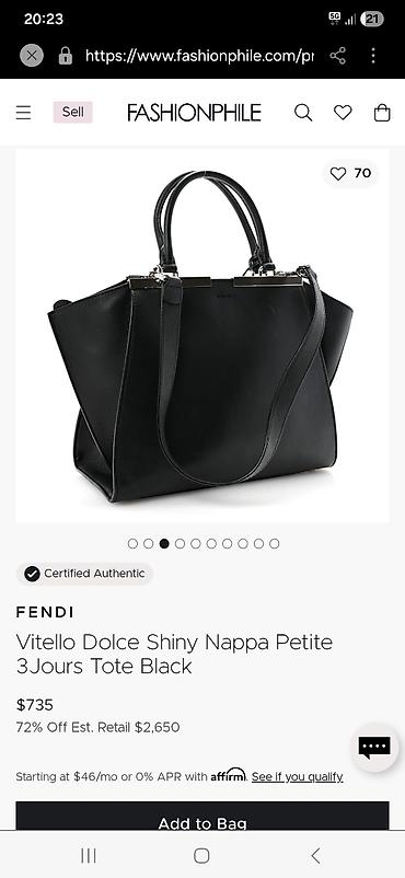 Torbe: Fendi 3Jours kožna torba. Ovaj model je evolucija klasične 2Jours — 19