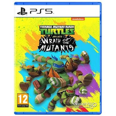 детские игры: Оригинальный диск !!! Teenage Mutant Ninja Turtles Arcade: Wrath of