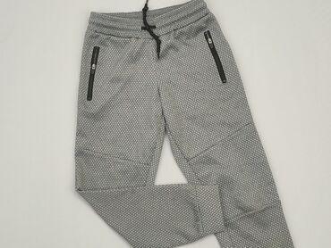 szerokie szare spodnie: Sweatpants, 8 years, 122/128, condition - Very good