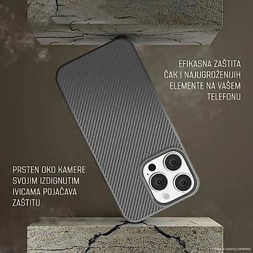 Maske i futrole za telefone: Maska Magsafe Kevlar za iPhone 13 Pro 6.1 braon — 3