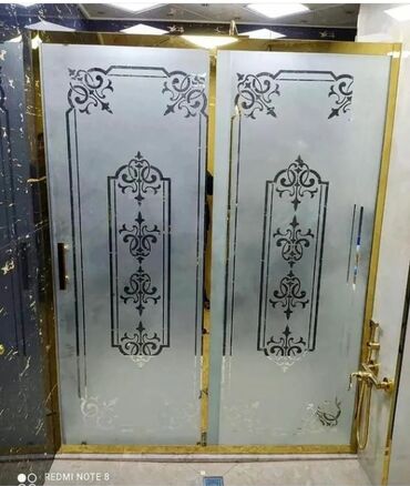 Duş kabinaları, arakəsmələr: Yeni Üstü açıq kabina, Künc üçün, Pulsuz çatdırılma — 2