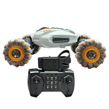 nerf satisi: Buxarlı oyuncaq maşın Stunt car 2277-2B Həm pult, həm də saat ilə — 2