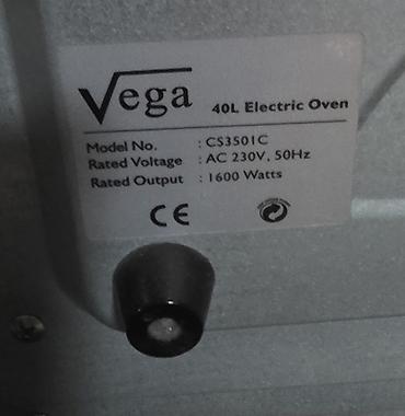 eafc 24: Б/У электрическая мини-печь/ духовка Vega CS3501C - Объем: 40 л - — 3