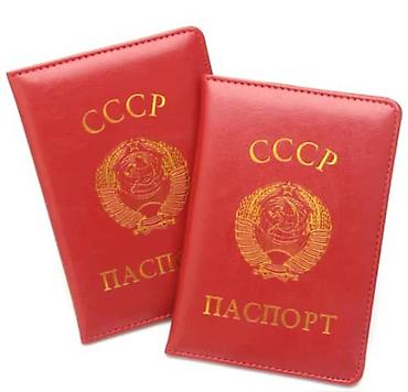 чехол на паспорт: Портмоне, Искусственная кожа, Унисекс, Новый — 1