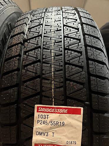 245: Зимняя японская шина. Фирма Bridgestone DMV3 made in Japan. Размер — 3
