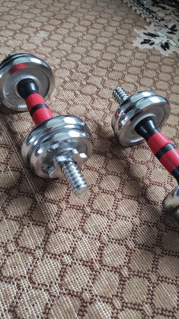 вела тренажер: Разборные гантели с хромированными дисками Пишите на номер указанный