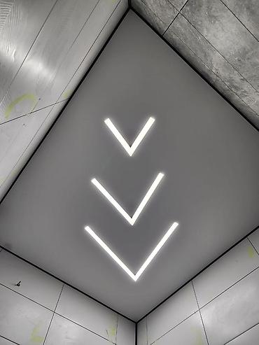 Натяжной потолок: Натяжные потолки с интегрированным освещением - Потолочные системы из — 6