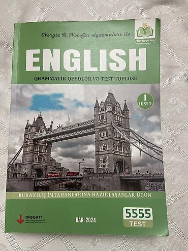 Testlər: English – Qrammatik Qeydlər və Test Toplusu (I hissə) Müəllif qeyd — 1