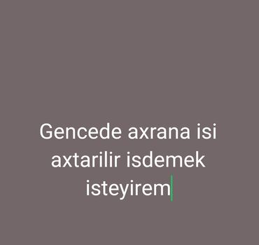 qadinlar ucun is: Axrana isi axtarılır lalafo.az -da qadinlar ucun is: Axrana isi axtarılır