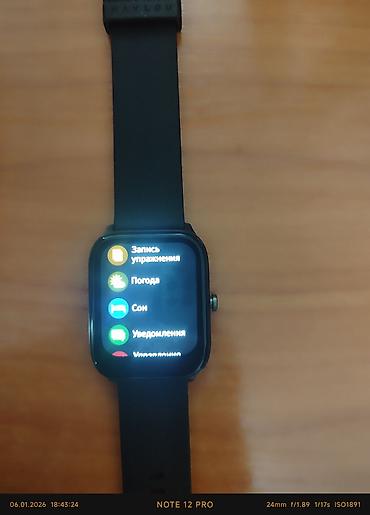 Другие смарт-часы: Спортивные смарт-часы от бренда Haylou, оснащенные большим — 7