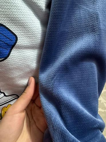 Топы и рубашки: Рубашка, цвет - Голубой, Новый — 7