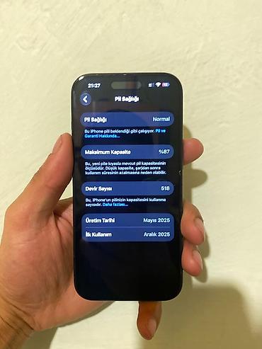 qabyuyan masin 45 sm: IPhone 15, 128 GB, Qara, Zəmanət — 3