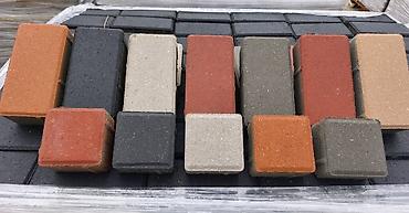 kerpiç: Məhsul: Beton dekorativ döşəmə daşları (pavers) Təsvir: - Rəng — 7