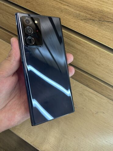 оперативная память golden memory: Samsung Galaxy Note 20 Ultra, Б/у, 256 ГБ, цвет - Синий, 1 SIM, 2 SIM