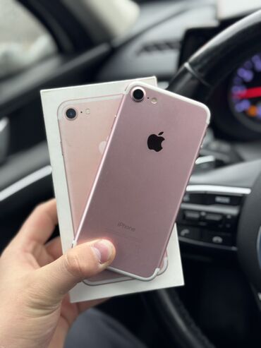 iphone 6 плата: IPhone 7, Б/у, 128 ГБ, Розовый, Коробка, 100 %