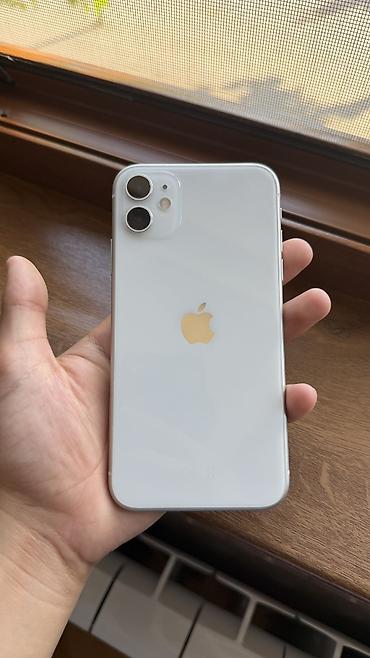 iphone se 2020 barter: IPhone 11, 128 GB, Ağ, Barmaq izi, Face ID — 1