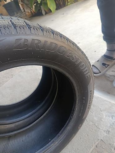 jon deer: Шины 205 / 55 / R 17, Зима, Б/у, Комплект, Легковые, Bridgestone — 4