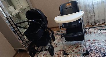 stokke коляска: Uşaq arabası və yemək kreslosu seti - Uşaq arabası: klassik beşik — 4