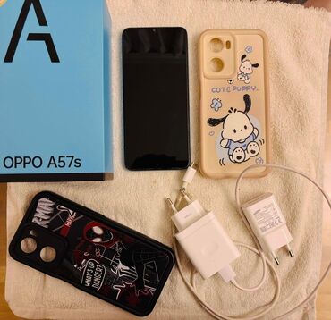 işdenmiş telfonlar: Oppo A57s, 128 GB, rəng - Mavi