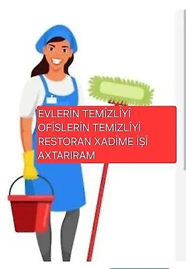 xadime is: Oğlanam xadimə işi axtarıram - Evlərin təmizliyi: ümumi yığım — 1