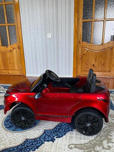 hello kitty oyuncaq: Uşaq elektrik maşını – Range Rover üslubunda, qırmızı rəng — 5